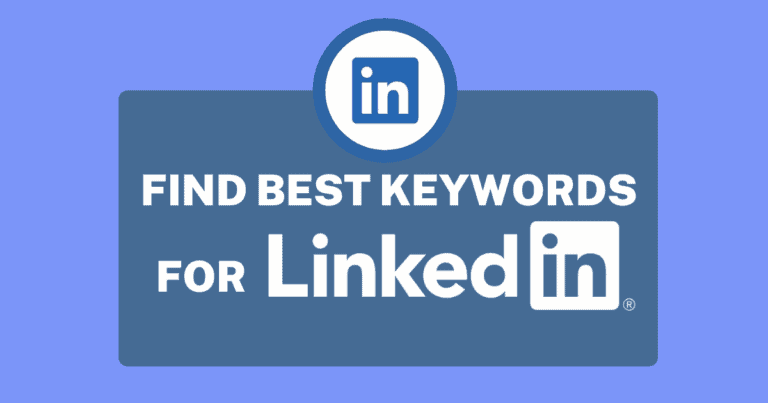 How to find the best keywords for your LinkedIn profile? 